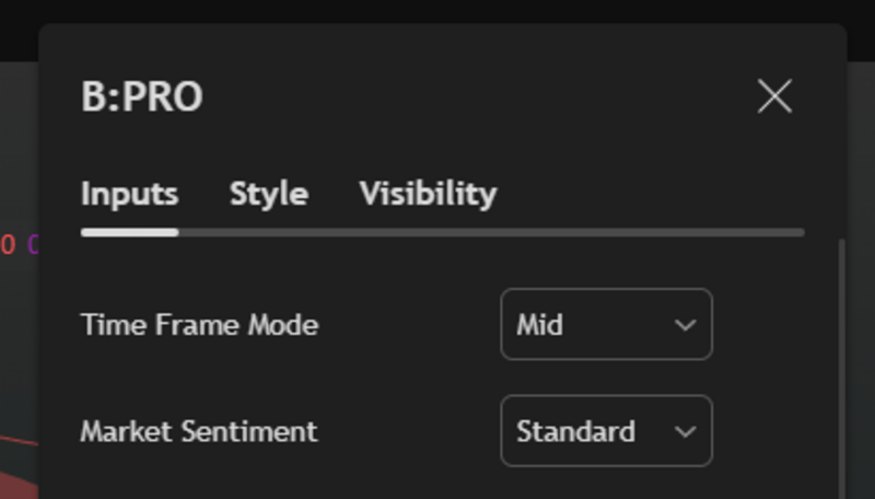 B:PRO workflow step 1